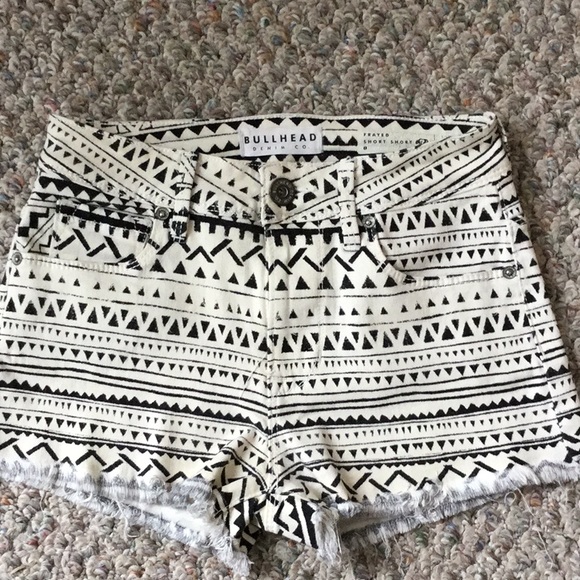 Bullhead high waist shorts sz 0 - Picture 1 of 4